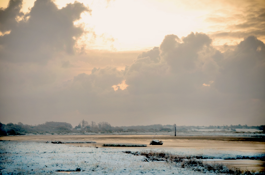 Wivenhoe in the snow 4